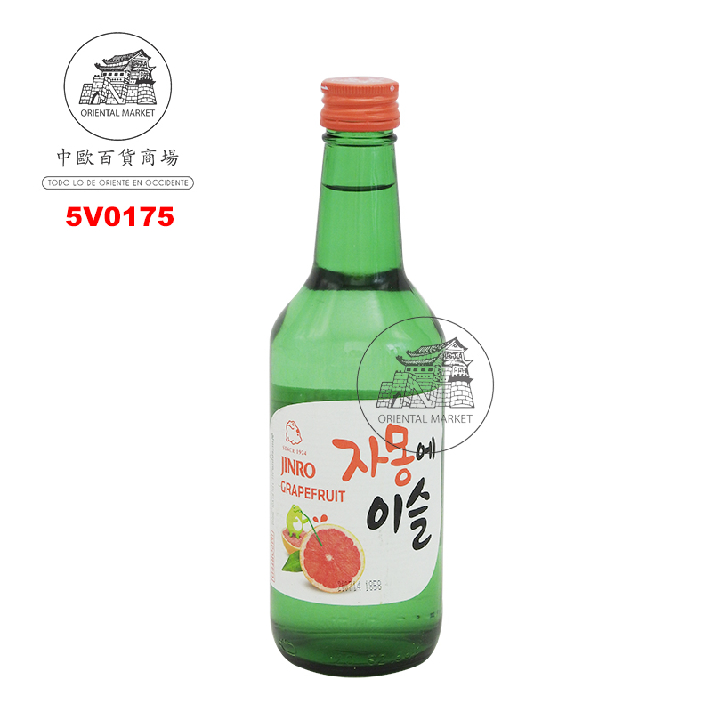 SOJU (13%) POMELO *JINRO* 真露柚子味烧酒 350ml/20