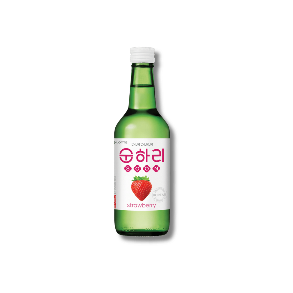 SOJU (12%) FRESA *LOTTE* 乐天草莓味烧酒 350ml/20