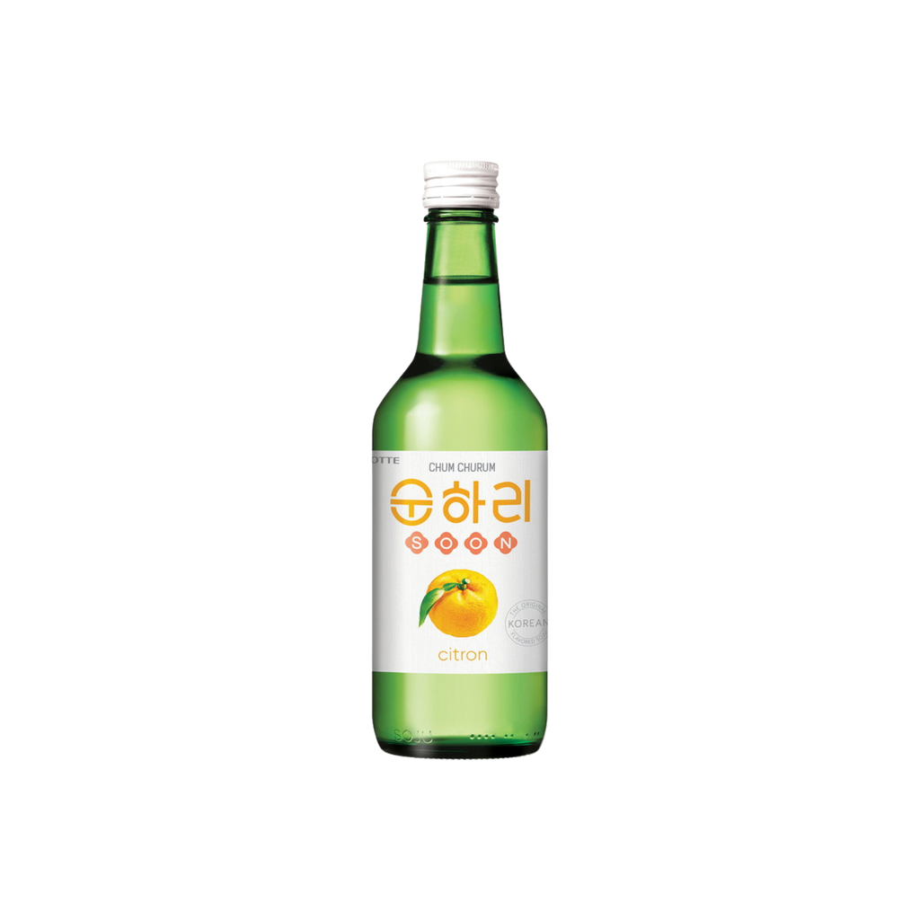 SOJU (12%) CITRON *LOTTE* 乐天柚子味烧酒 350ml/20