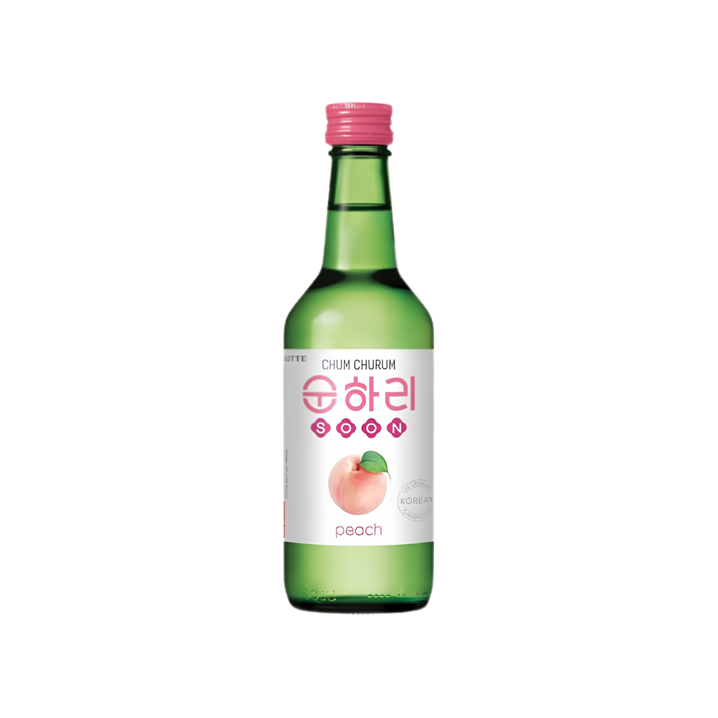 SOJU (12%) MELOCOTON *LOTTE* 乐天桃子味烧酒 350ml/20