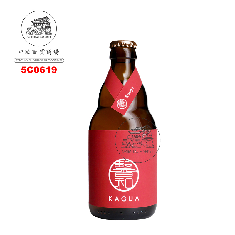CERVEZA (9%) ROUGE ROJO *KAGUA* 馨和红啤酒 330ml/24