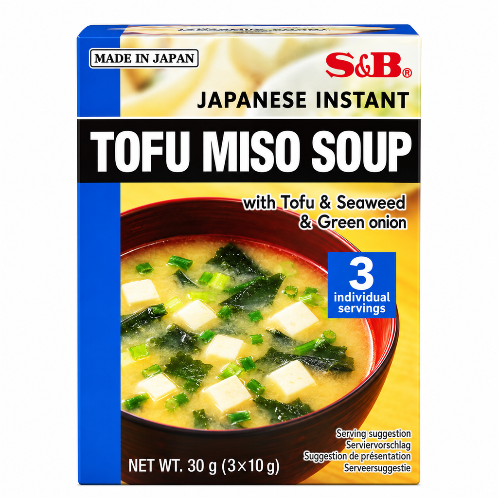 SOPA MISO TOFU *S&B* 日本豆腐味噌汤包 30g/24