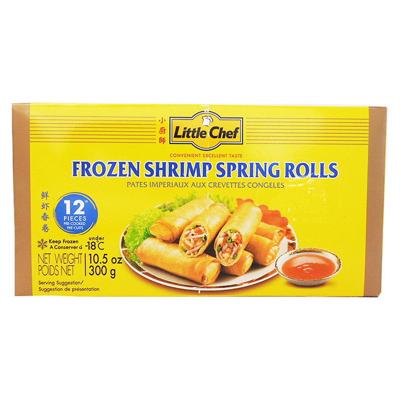 [200660/2R0005] ROLLO GAMBA CONGELADO *LITTLE CHEF* 小厨师冻虾春卷 300g/24