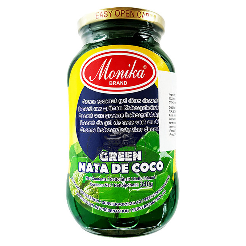 [501968/5C0910] CONFITURA NATA COCO(VERDE) *MONIKA* 菲律宾(绿)凉粉 340g/12