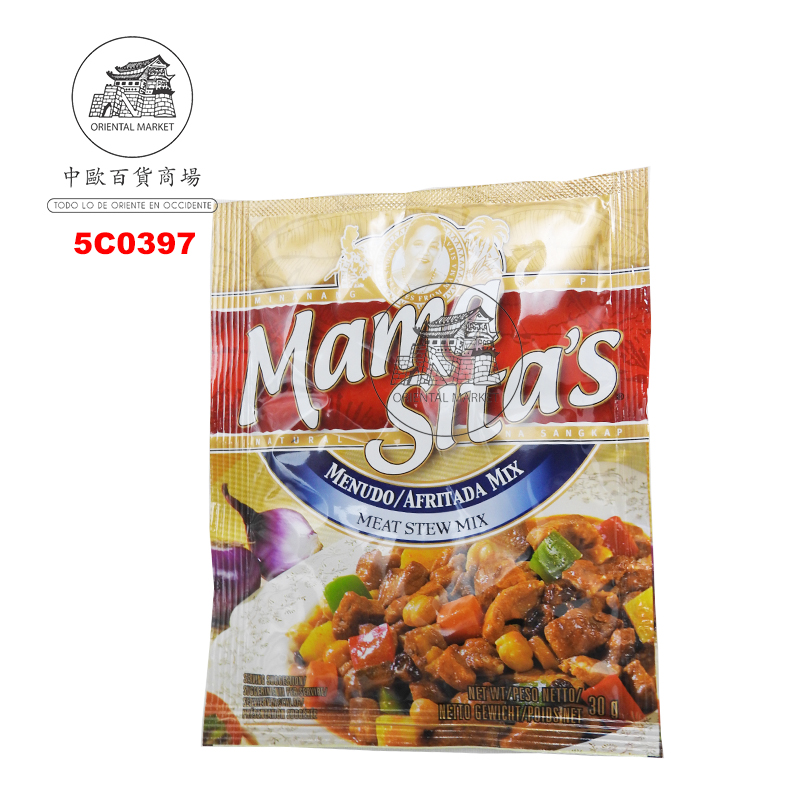 [501961/5C0397] CONDIMIENTO MENUDO AFRITA *MAMASITAS* 菲调味料 30g/24
