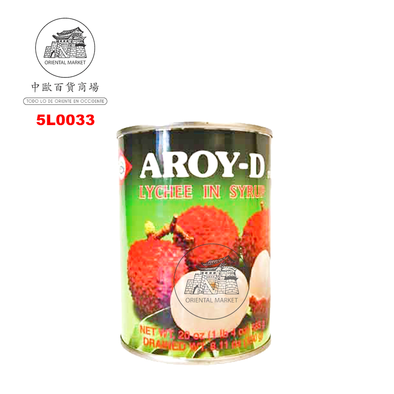 LICHIS EN ALMIBAR *AROY-D* 糖水荔枝 565g/24