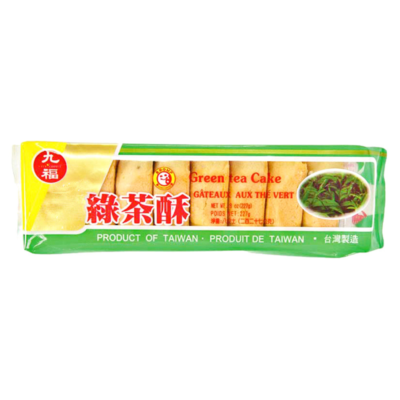 [502367/5G0216] PASTEL TE VERDE *JOFO* 九福绿茶酥 227g/24