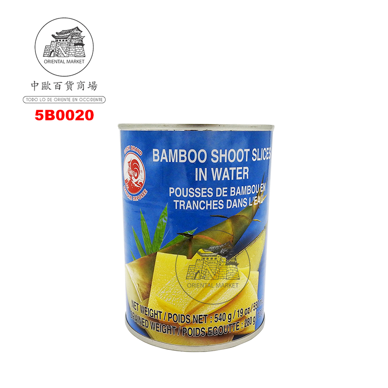 BAMBU TROCEADO *COCK* 鸡标笋片 540g/24