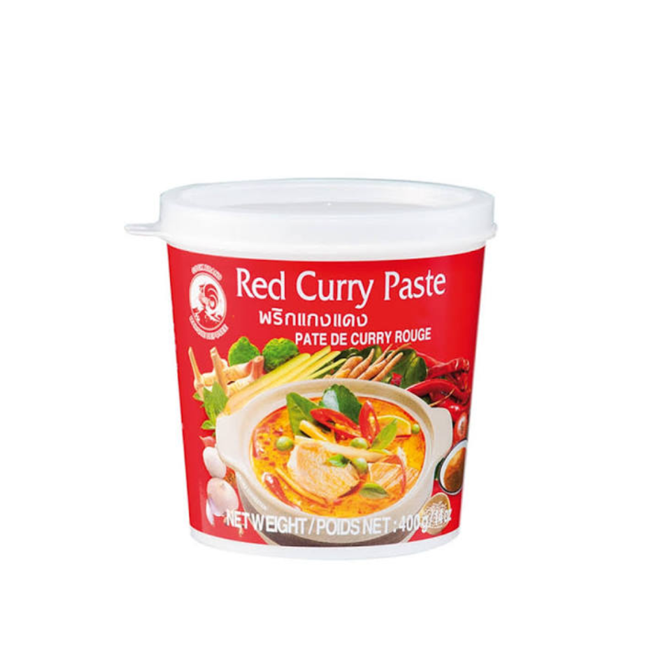 [501405/5P0069] PASTA CURRY ROJO *COCK* 鸡标红咖哩酱 400g/24