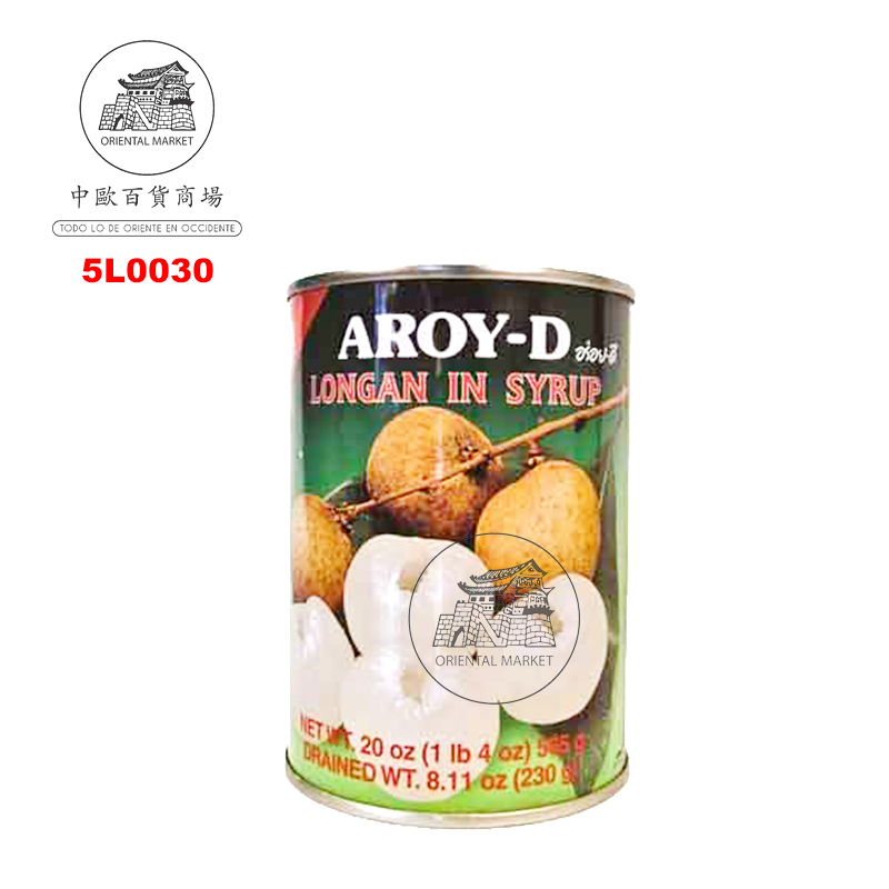LONGAN EN ALMIBAR *AROY-D* 糖水龙眼 565g/24