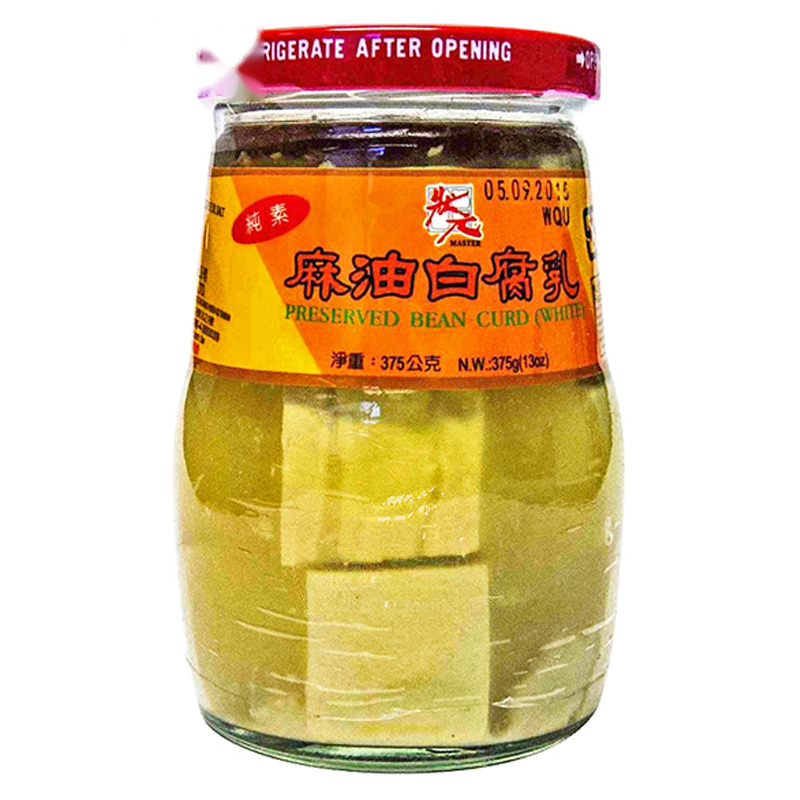 [502880/5C0346] TOFU SESAMO *MASTER* 状元麻油白腐乳 375g/24