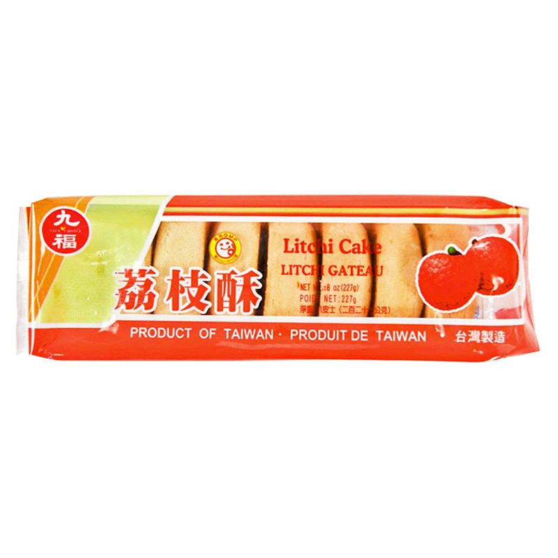 [501075/5G0215] PASTEL LICHI *JOFO* 九福荔枝酥 227g/24