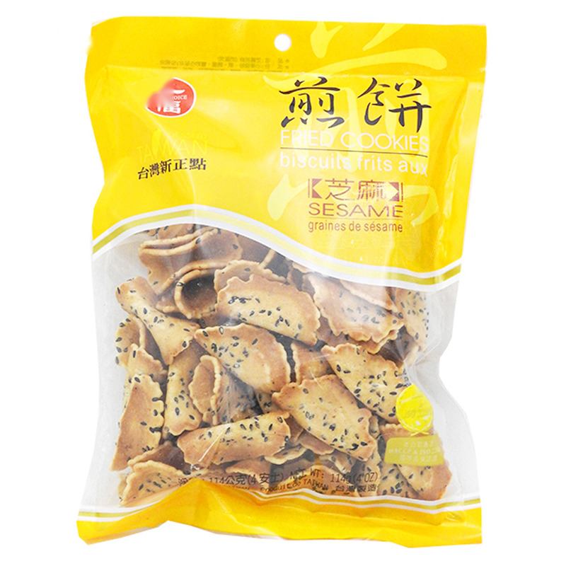 [502119/5G0222] GALLETA SESAMO *JOFO* 九福芝麻煎饼 114g/24