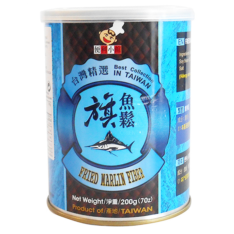[502396/5P0425] PESCADO FRITO  (TIRAS ) 允伟旗鱼松 200g/24