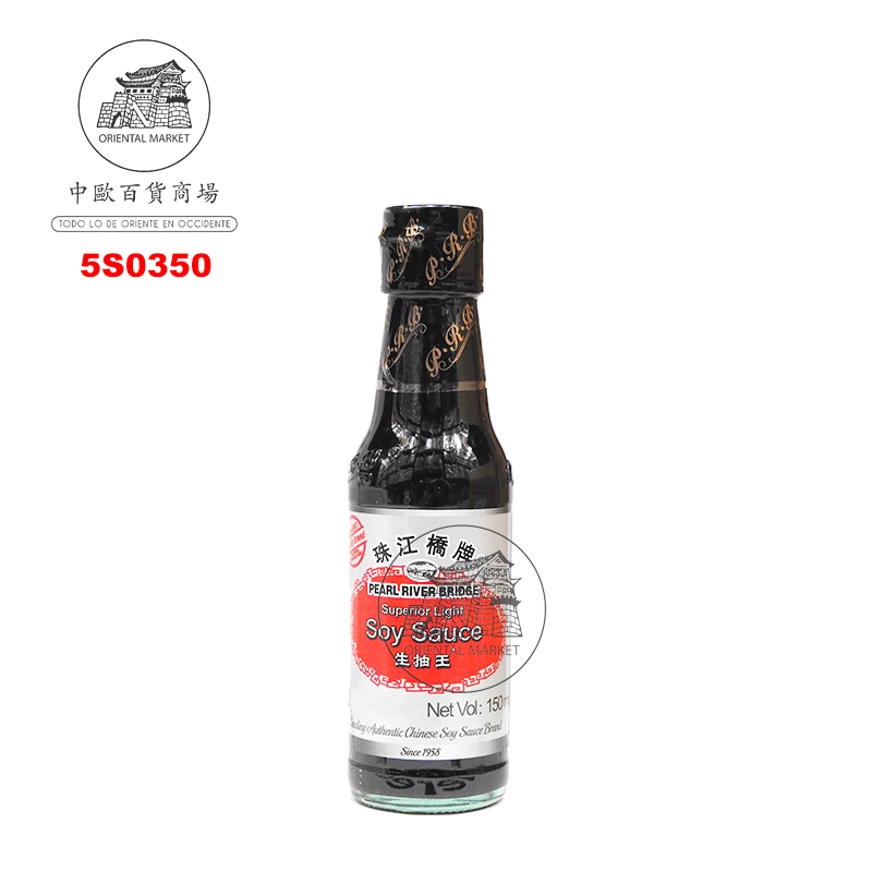 [501219/5S0350] SALSA SOJA CLARA *PRB* 珠江桥生抽王 150ml/24