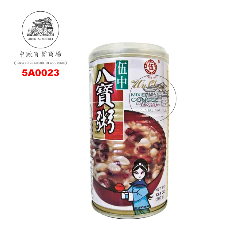 ARROZ DULCE PAPAU *WU CHUN* 伍中八宝粥 380g/24