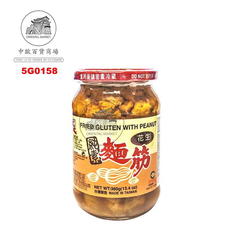 GLUTEN CON CACAHUETES *MASTER* 状元花生面筋 380g/24