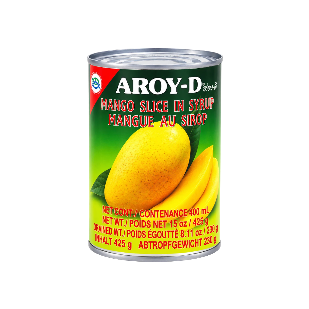 [501408/5M0038] MANGO ALMIBAR *AROY-D* 糖水芒果 425g/24