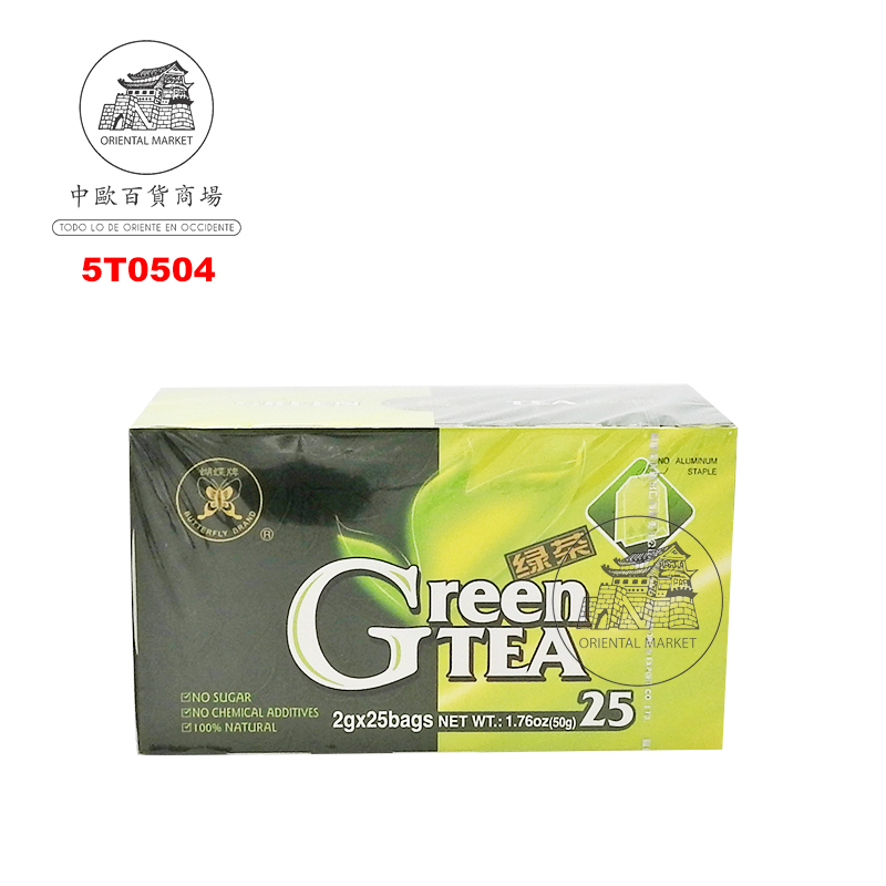 TE VERDE BOLSITA *GT* 蝴蝶牌袋泡绿茶 2g/25u/24