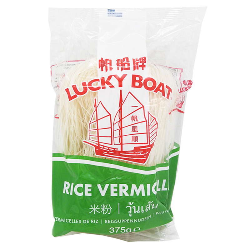 [502005/5F0117] FIDEO ARROZ *LUCKYBOAT* 帆船牌细米粉 375g/25