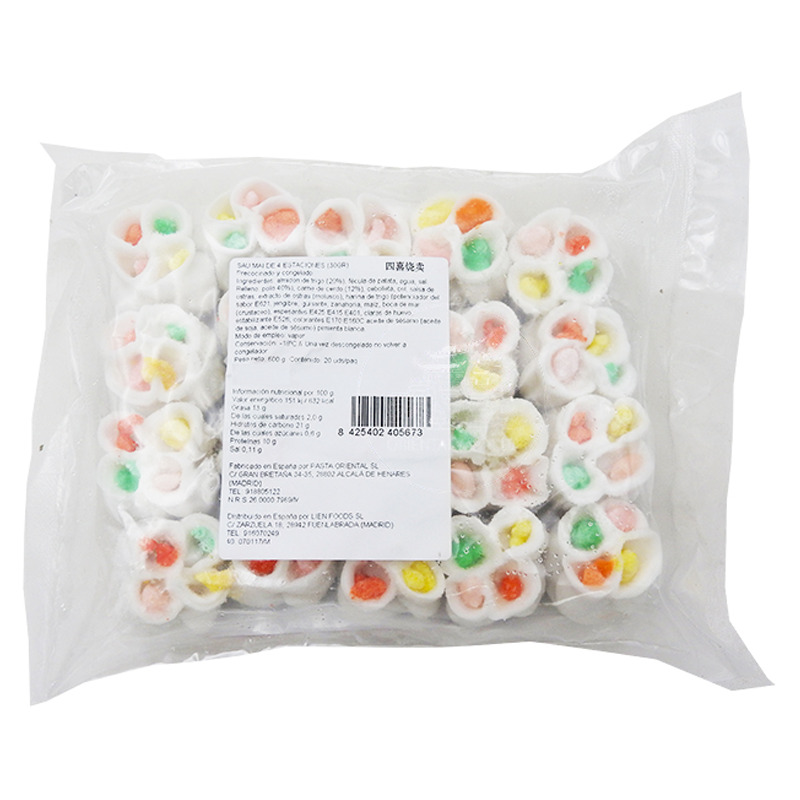 [200708/2Z0001] ZI CHI JIAO *FU LONG* 福龙四喜饺 640g/20u/25