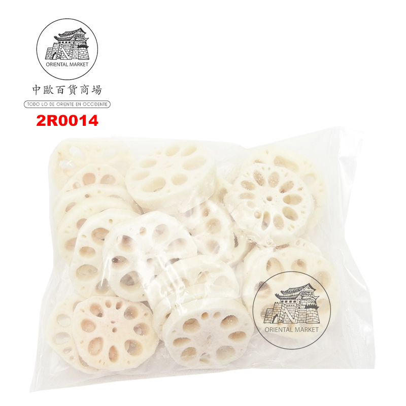 [200661/2R0014] RAIZ LOTUS TROCEADA CONGELADA *SUSHI KING* 寿司王冻莲藕片 400g/25