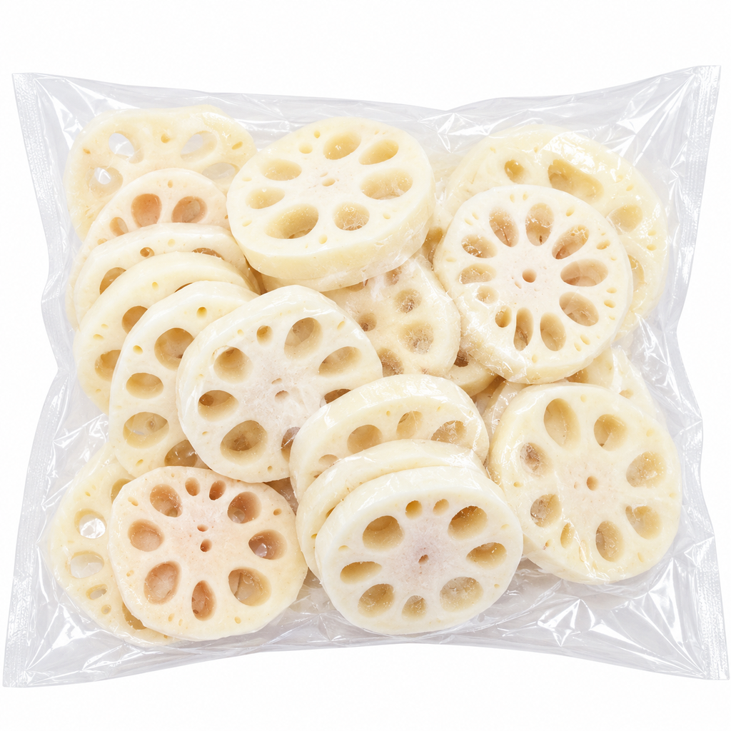[200661/2R0014] RAIZ LOTUS TROCEADA CONGELADA *SUSHI KING* 寿司王冻莲藕片 400g/25