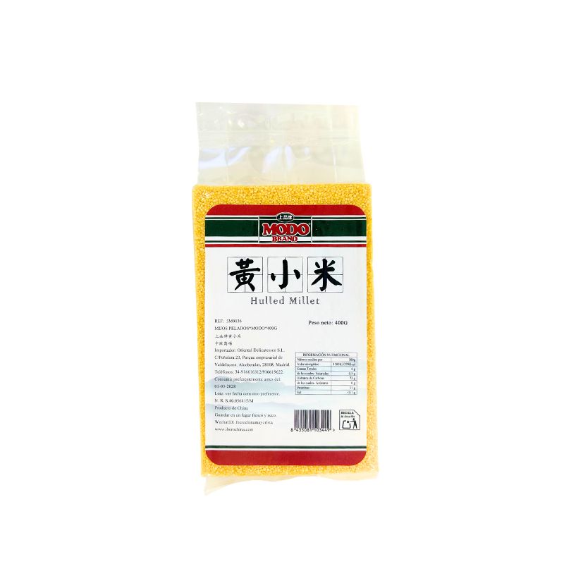 [502223/5M0036] MIJO PELADO *MODO* 上品黄小米 400g/30