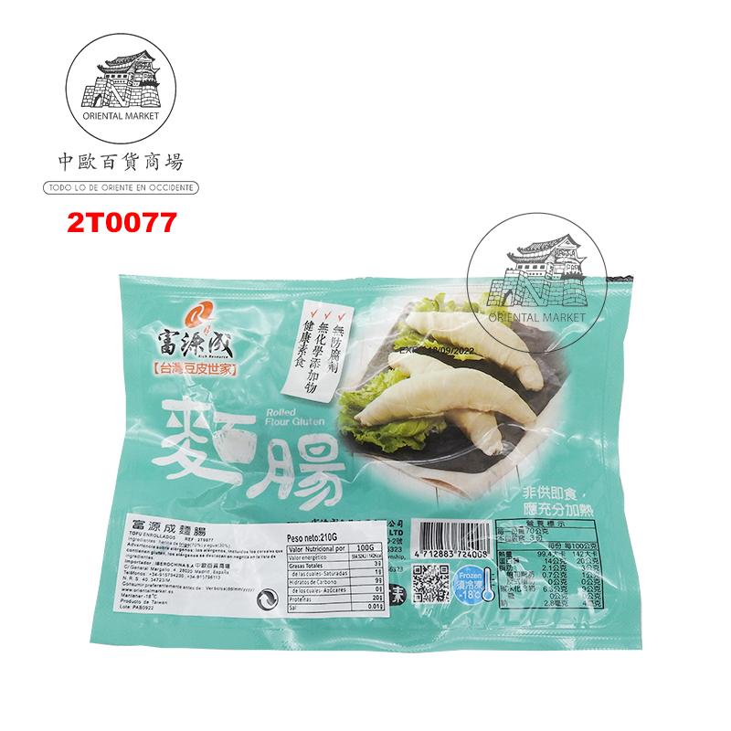 TOFU ENROLLADOS   富源成面肠 210g/30