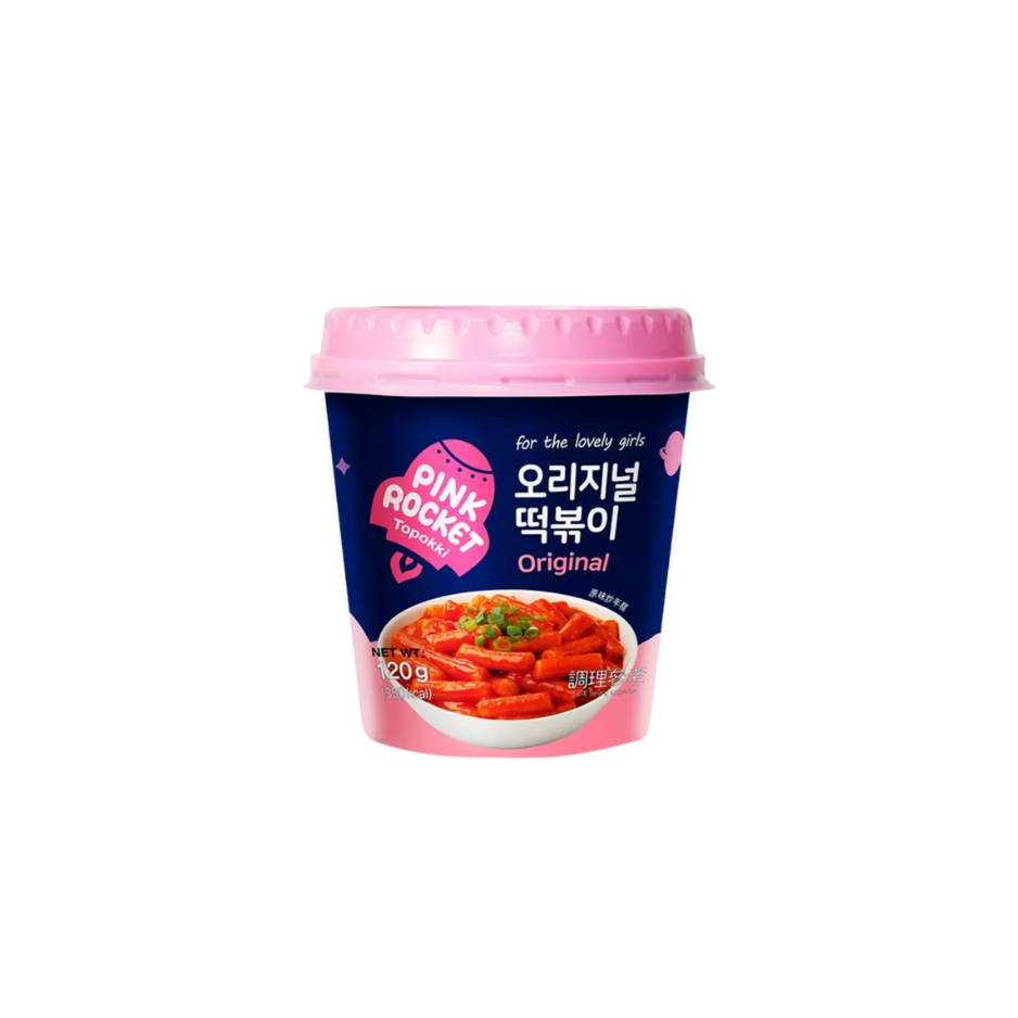 PASTA ARROZ TOPPOKI PICANTE *PINK ROCKET* 韩式香辣炒年糕 120g/30