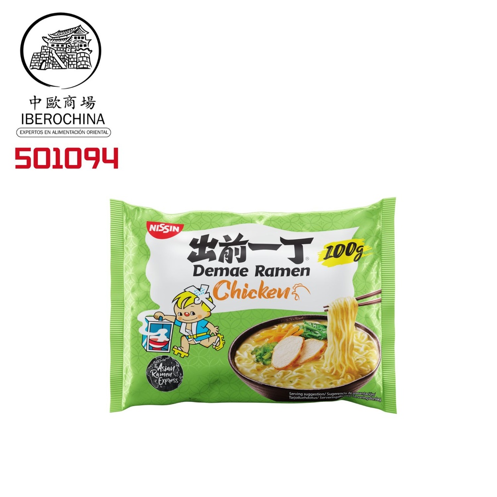 [501094/5T0087] RAMEN POLLO *NISSIN* 鸡肉面 100g/30