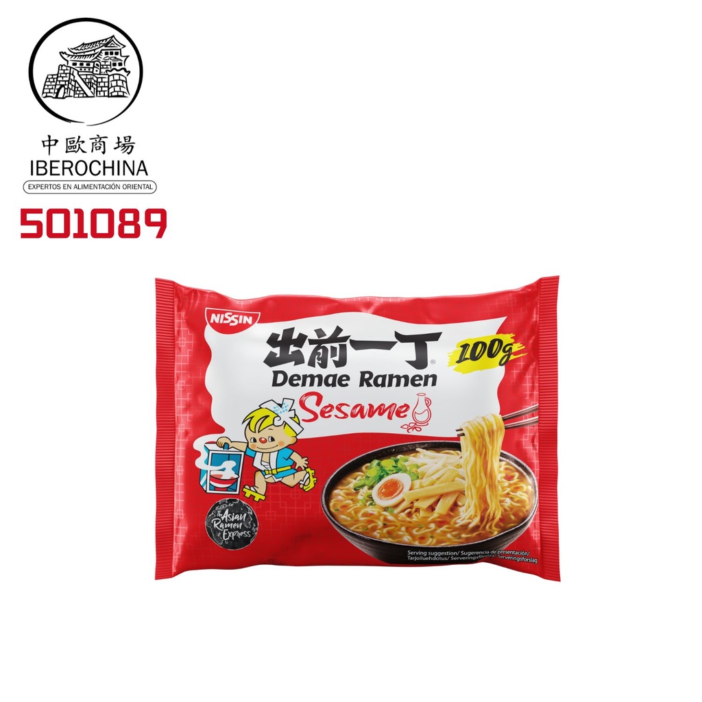 RAMEN SESAMO *NISSIN* 麻油面 100g/30