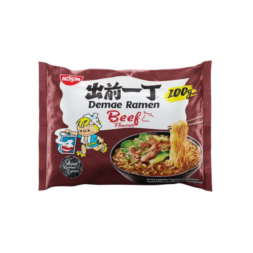 RAMEN TERNERA *NISSIN* 牛肉面 100g/30