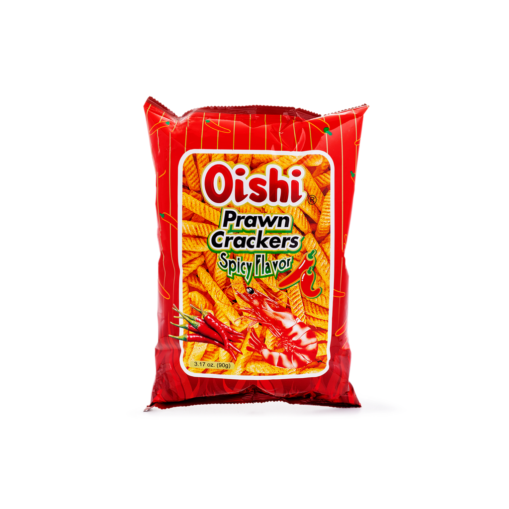 [501877/5G0390] CHIP GAMBAS PICANTE *OISHI * 上好佳辣虾条 90g/30
