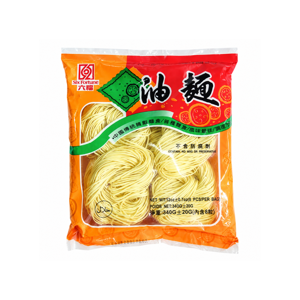 TALLARIN YOMEN *SIX FORTUNE* 六福油面 340g/30