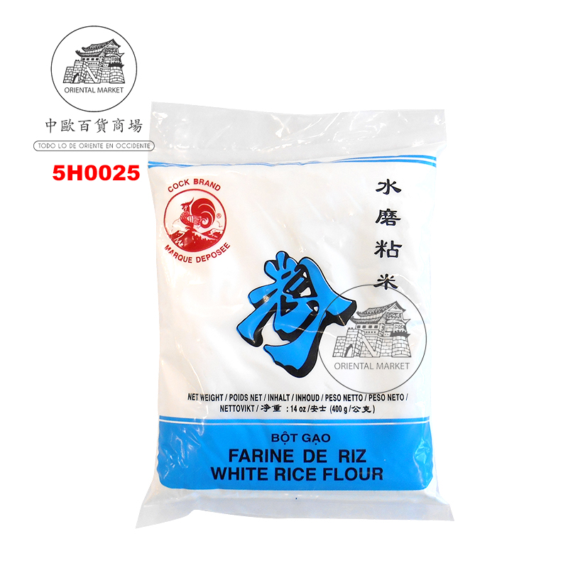 [502132/5H0025] HARINA ARROZ *COCK* 鸡标粘米粉 400g/30