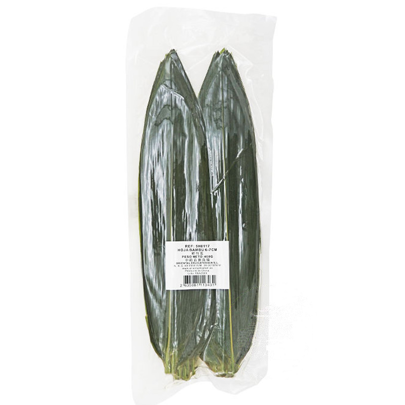 [502151/5H0117] HOJA BAMBU(6cm-7cm)  真空鲜竹叶 400g/100u/30