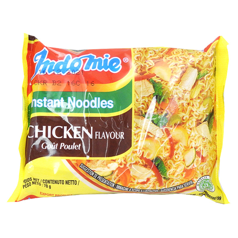 [502033/5T0785] FIDEO INSTANTANEO POLLO AFRICA *INDOMIE* 非洲鸡肉味营多面 70g/40