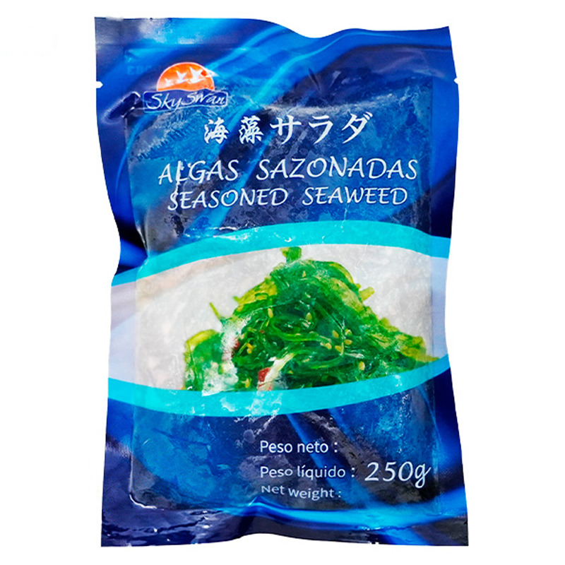 ENSALADA ALGA WAKAME CONGELADA *SKY SWAN* 天鹅冻海藻沙拉 250g/20
