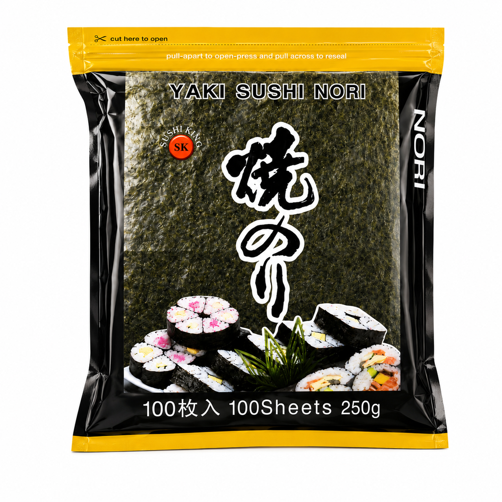 ALGA YAKINORI GOLD 100H *SUSHI KING* 寿司王特级寿司紫菜 250g/40
