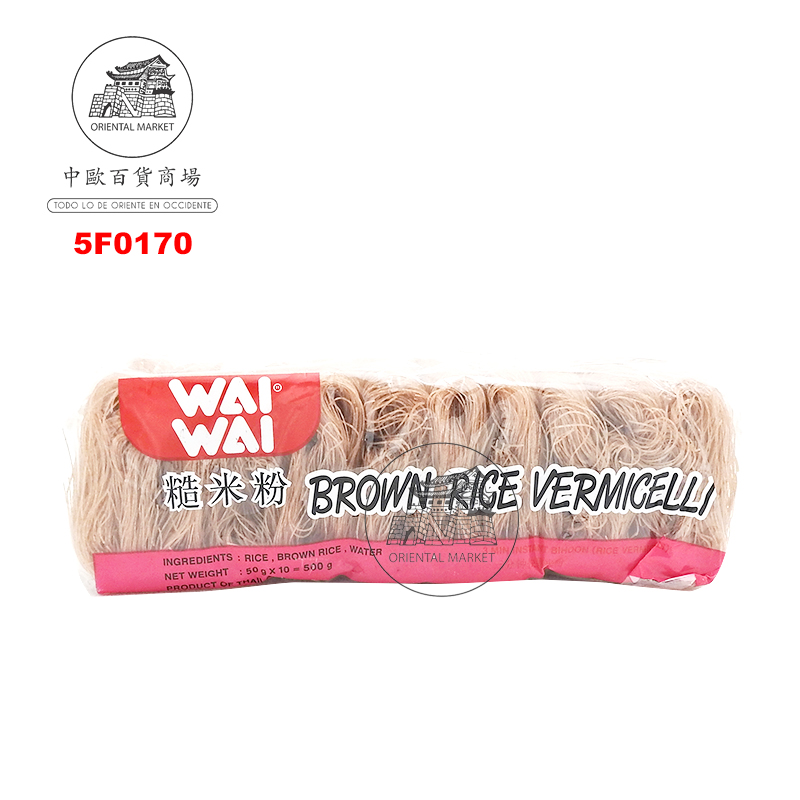 FIDEO INTEGRAL *WAI WAI* 健力荞麦米粉 500g/40