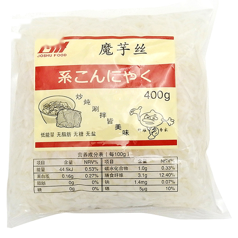 FIDEO KONJAC *JOSHU FOOG* 魔芋丝 400g/40