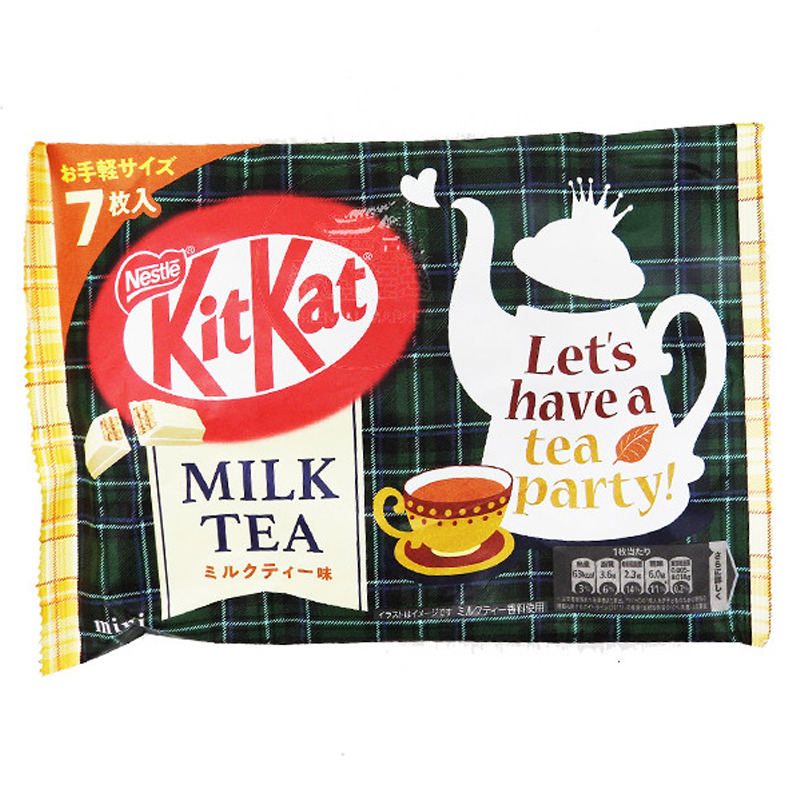 [501919/5K0016] CHOCOLATE SABOR TÉ CON LECHE *KITKAT* 雀巢奶茶饼干巧克力 81.2g/6