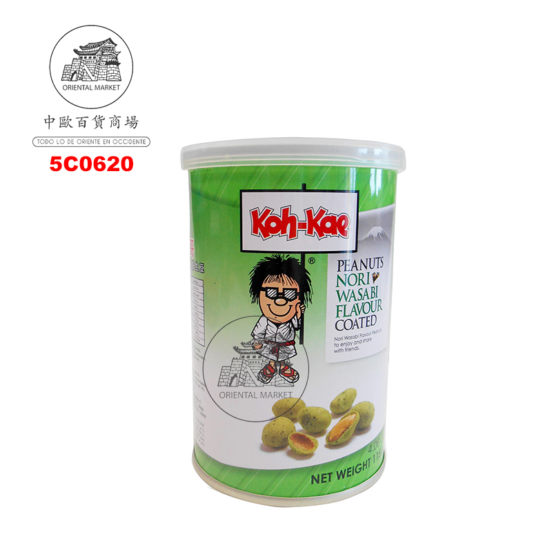 CACAHUETE ALGA WASABI *KOH KAE * 大哥紫菜芥末花生 115g/48