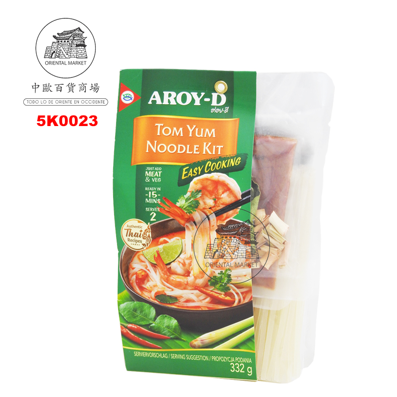 KIT FIDEO TOM YUM *AROY-D* 冬阴功粿条料包 332g/6