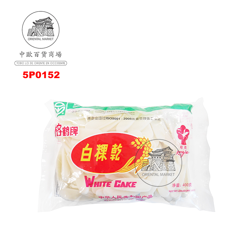 PASTA ARROZ *RONGHE* 榕鹤年糕片 400g/50