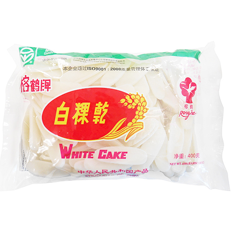 [502310/5P0152] PASTA ARROZ *RONGHE* 榕鹤年糕片 400g/50