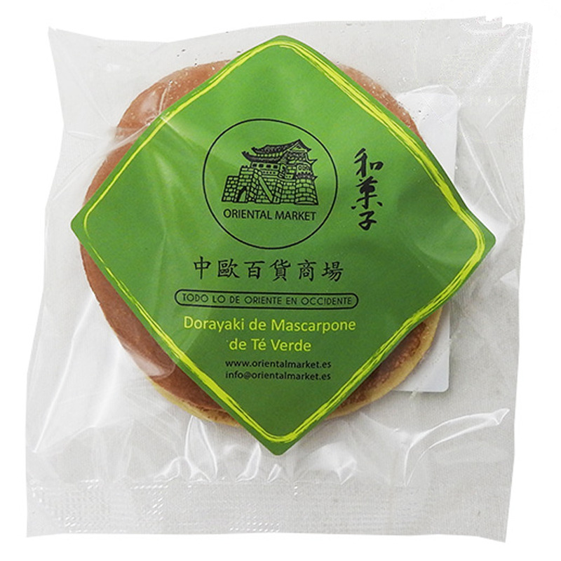 [200501/2D0029] DORAYAKI TÉ VERDE Y MASCARPONE *ORIENTAL MARKET* 绿茶味铜锣烧 75g/50