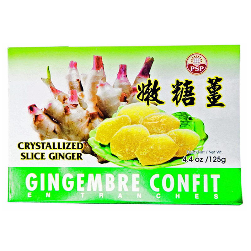 [502168/5G0017] JENGIBRE CRISTALIZADA *PSP* 嫩姜糖片 125g/50