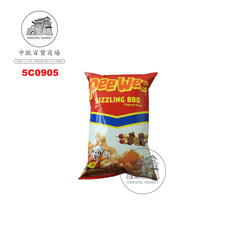 CHIPS SABOR BBQ *PEEWEE* 菲烧烤味薯片 65g/50